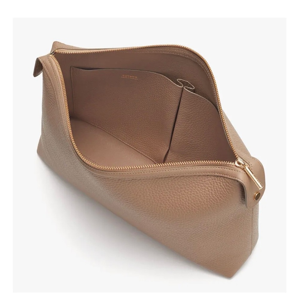 Cuyana Cappuccino System Zipper Pouch Insert